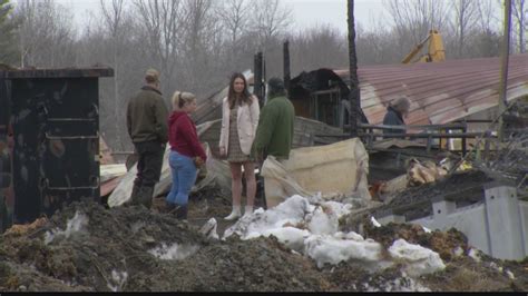 Hundreds of animals die in barn fire, farm family devastated